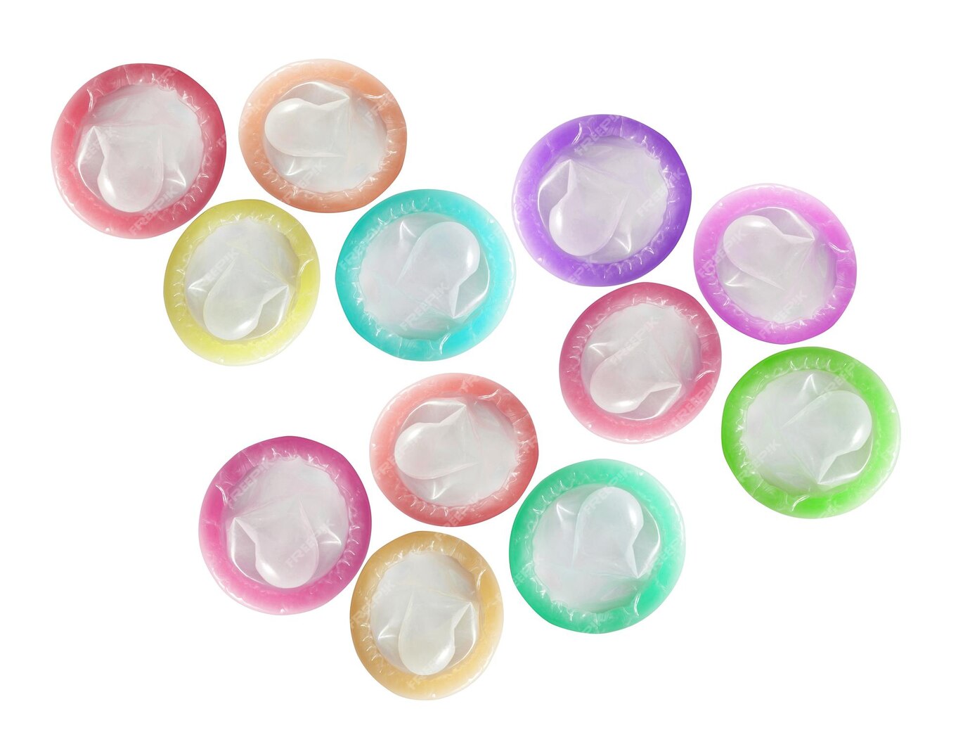 rozložené kondomy
